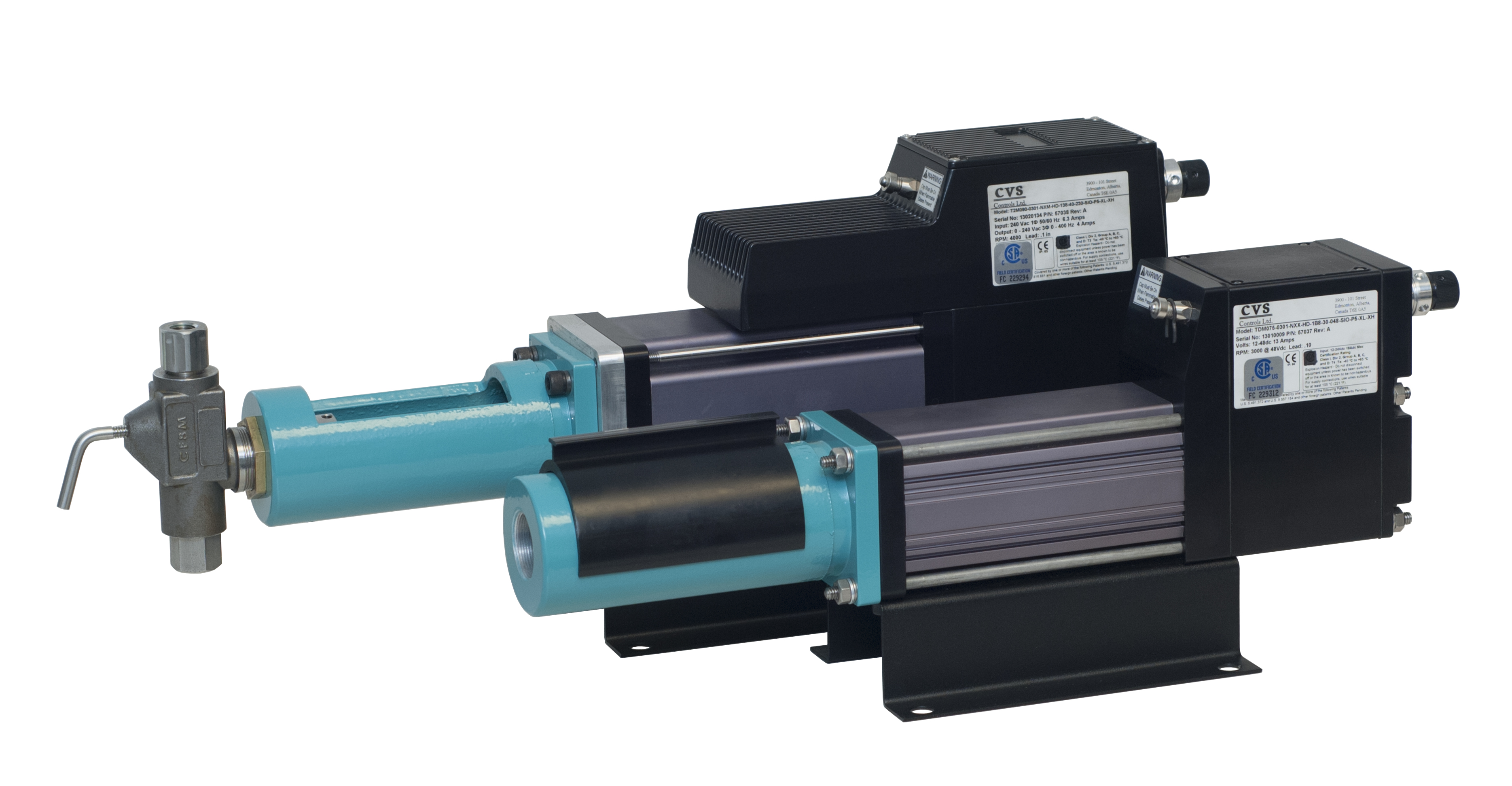 electric chemical pumps CVS Controls